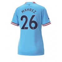 Manchester City Riyad Mahrez #26 Fußballbekleidung Heimtrikot Damen 2022-23 Kurzarm